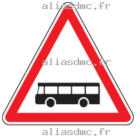 Traversées de voies de véhicules routiers des services réguliers de transport e