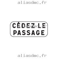 Cédez le passage